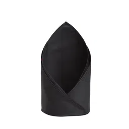 Peter England Men Black Solid Pocket Squares-image-73