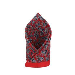 Van Heusen Maroon Pocket Square-28