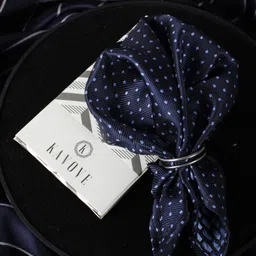 KOVOVE The Intellect Dash Blue Abstract Design Pocket Square-image-20