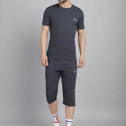VIMAL JONNEY Round Neck Sports T-shirt With Shorts-10