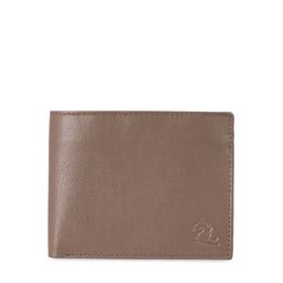 Kara Men Brown Two Fold Leather Wallet-14