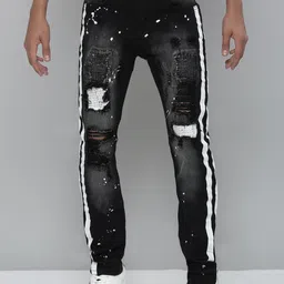 WAIMEA Boys Hollywood Skinny Fit Mildly Distressed Ripped Stretchable Jeans-picture-35