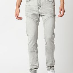 WAIMEA Men Grey Super Skinny Fit Stretchable Jeans-image-109