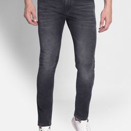 Crimsoune Club Men Skinny Fit Mid-Rise Light Fade Dark Shade Clean Look Stretchable Jeans-image-67