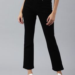 Xpose Women Comfort Bootcut High-Rise Stretchable Jeans-picture-36