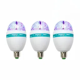 SPARK WORLD Pink & Blue 3 Pieces Semi-sphere Shaped LED Disco Floor Lamps-36