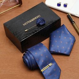 MUTAQINOTI Men Necktie Accessory Gift Set-image-8