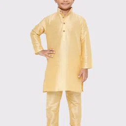 Maharaja Boys Dupion Silk Kurta with Pyjamas-42
