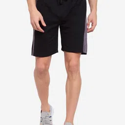 SPORTO Men Black Sports Shorts-image-15
