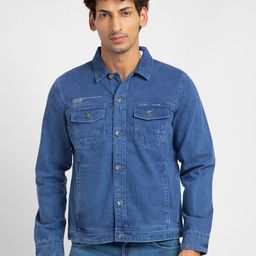 SPYKAR Pure Cotton  Denim Jacket-picture-47