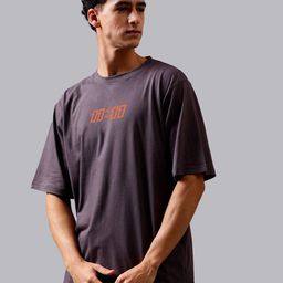 Mad Over Print Round Neck Cotton Oversized T-shirt-image-91