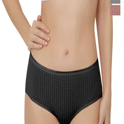 Bella Voste Pack Of 3 Polka Dots Printed Anti Bacterial Briefs-14