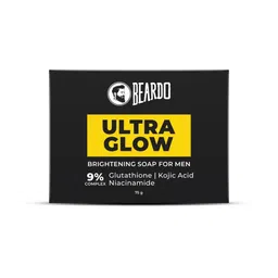 BEARDO Men Ultraglow Brightening Soap with Kojic Acid & Niacinamide - 75 g-7
