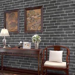 Asian royal Grey & White Printed Waterproof Wallpaper-image-82