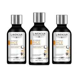 L'AVENOUR Set Of 3 Anti-Wrinkle Rice Face Serum For Even Skin Tone - 30 ml Each-18