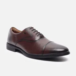 Van Heusen Men Leather Formal Oxfords-image-89
