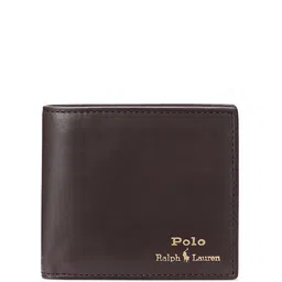Polo Ralph Lauren Men Printed Leather Billfold Wallets-image-1