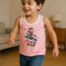 Cortica Pack of 6 Printed Vest Cotton Inner Wear for Kids-25