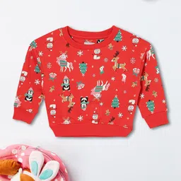max Girls Conversational Printed Sweatshirt-11