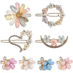 Blubby Set Of 8 Bobby Pins-57