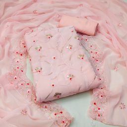 Maroosh Floral Embroidered Sequinned Unstitched Dress Material-image-52