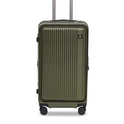SWISS MILITARY Jade Hard Textured Hard Sided Medium Trolley Bag-31