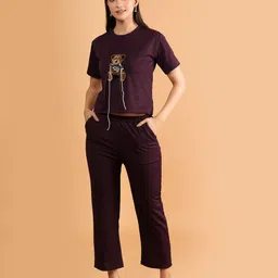 NEYSA Self Designed T-Shirt With Trousers-picture-25