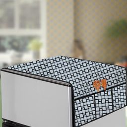 The Furnishing Tree Grey Plastic Refrigerator Cover-image-88