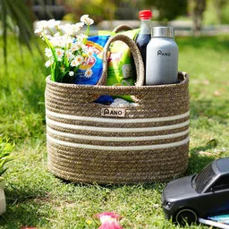 Pano Striped Tote Bag-image-2