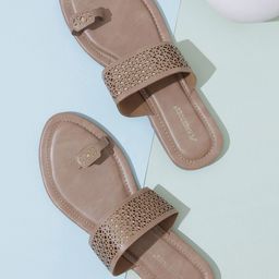 KNEETOES Women Open Toe Flats-image-52