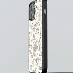 macmerise Abstract Printed iPhone 13 Pro Back Case Mobile Accessories-image-58