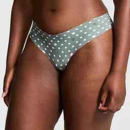 Victoria's Secret PINK Printed No-Show Thong Brief 1124672074LD-image-23