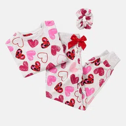 Angel & Rocket Girls Printed Night suit-image-83