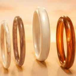 Rubans Voguish Set Of 4 Bangle-Style Bracelet-picture-1