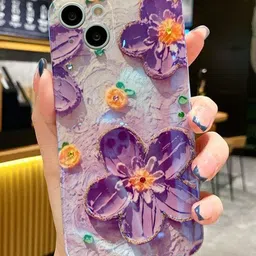 CASE CREATION Floral Printed iPhone 14 Bumper Case Mobile Accessories-14