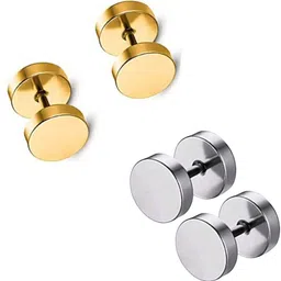 shobhram Set Of 2 Circular Studs-2