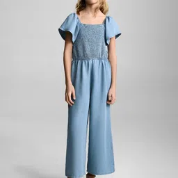 Mango Kids Girls Ruched Basic Jumpsuit-image-32