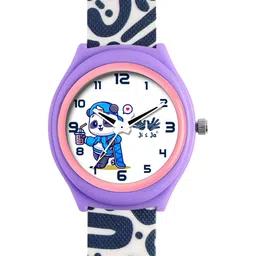 JI & JA Girls Brass Dial & Straps Analogue Watch JJ237-13
