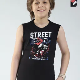 Monte Carlo Boys Typography 2 Printed Pure Cotton Applique T-shirt-image-21