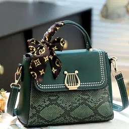 Diva Dale Embellished Structured Sling Bag With Tasselled-80
