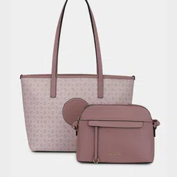 Mini west london Printed PU Structured Tote Bag image 4
