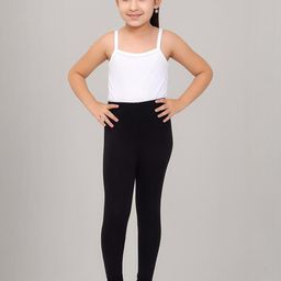TIK TOK WEARS Girls Casual Regular Fit Plain Cotton Churidar Length Legging-picture-38