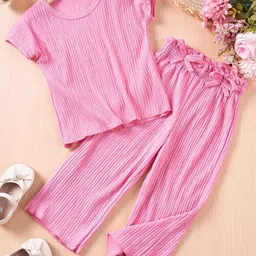 LULU & SKY Girls Top & Trousers Night Suits-image-48