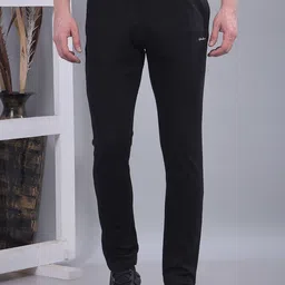COBB Men Self-Design Cotton Mid-Rise Trackpants-image-40