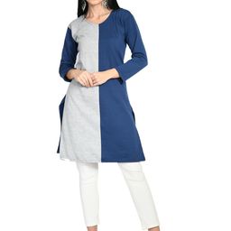 MTI FASHIONS Women Grey Kurtis-image-23