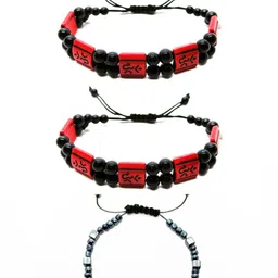 Dynamic Retail Global Men 3 Wraparound Bracelet-image-58