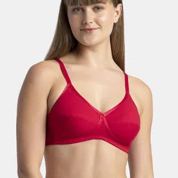 Jockey Wirefree Non Padded Cotton Medium Coverage Cross Over Everyday Bra-1242-picture-21