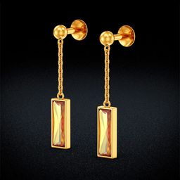 Joyalukkas Women 22KT Yellow Gold Earrings 2.14 Gm-image-43