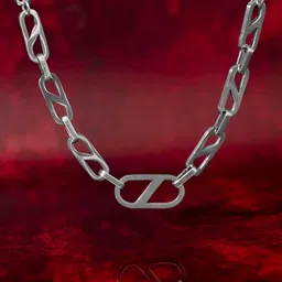 SWASHAA Men Silver-Plated Chain-picture-43