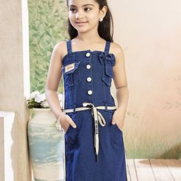 Aarika Denim Pinafore Dress-picture-18